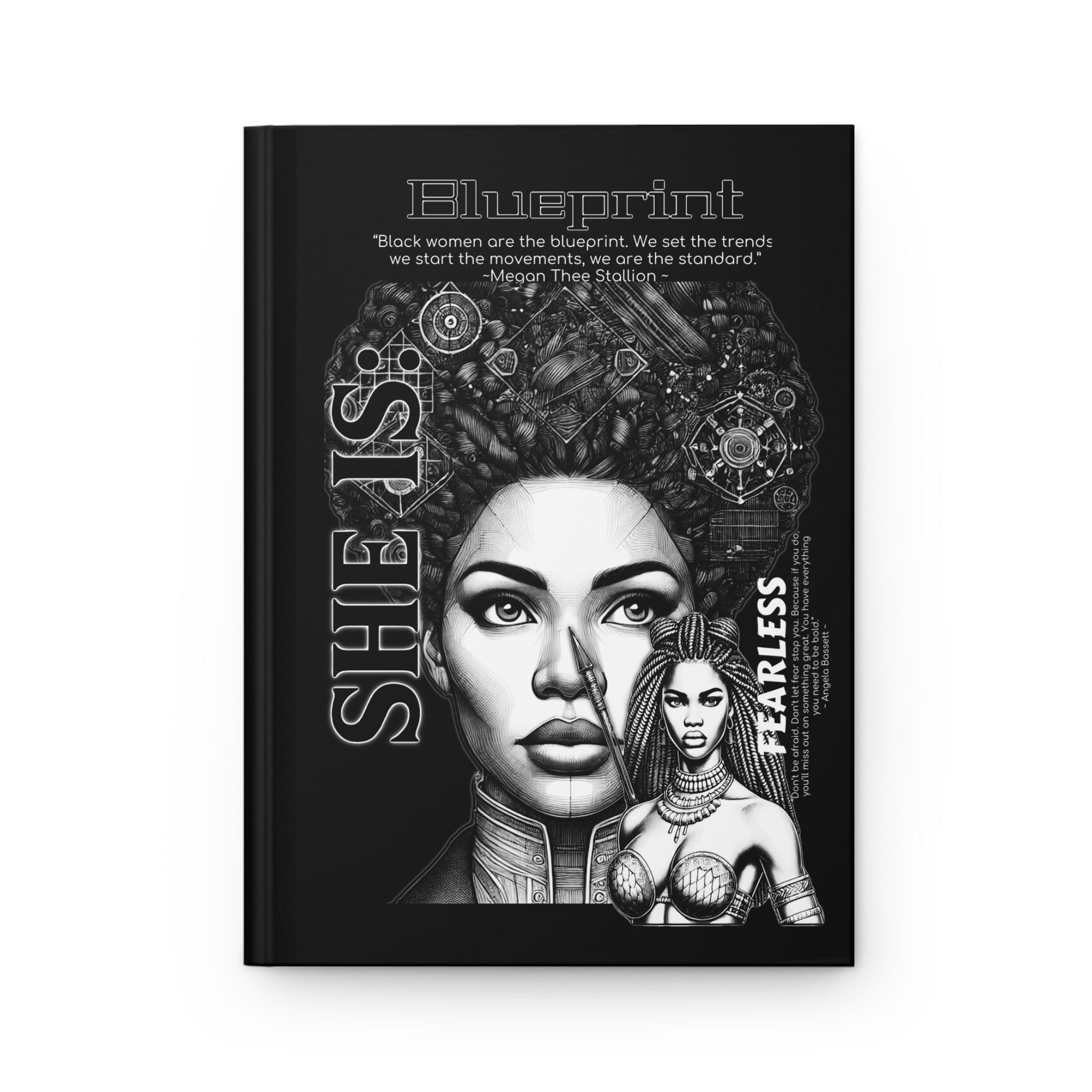 SHE IS:Hardcover Journal Matte