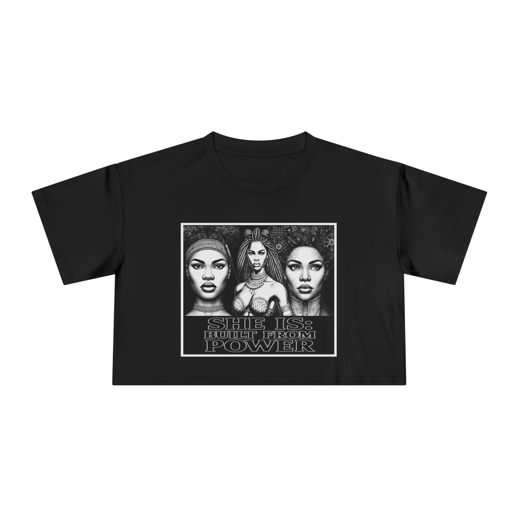 SHE IS: Women's Crop Tee