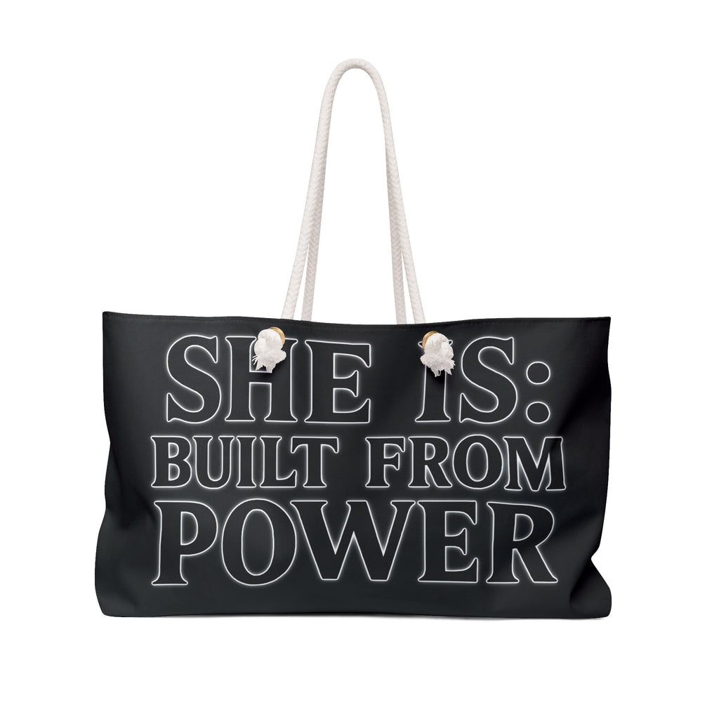 SHE IS: BLUEPRINT Weekender Bag
