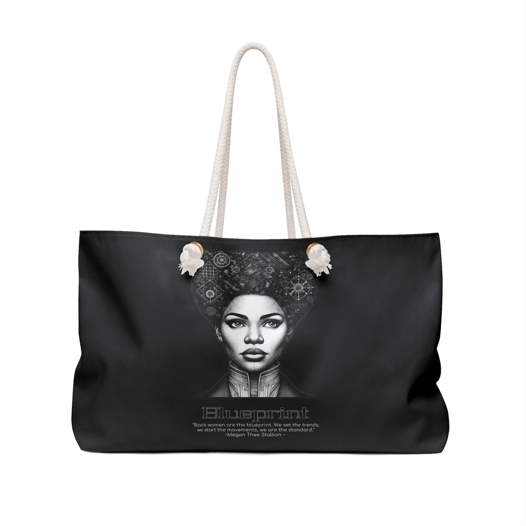 SHE IS: BLUEPRINT Weekender Bag