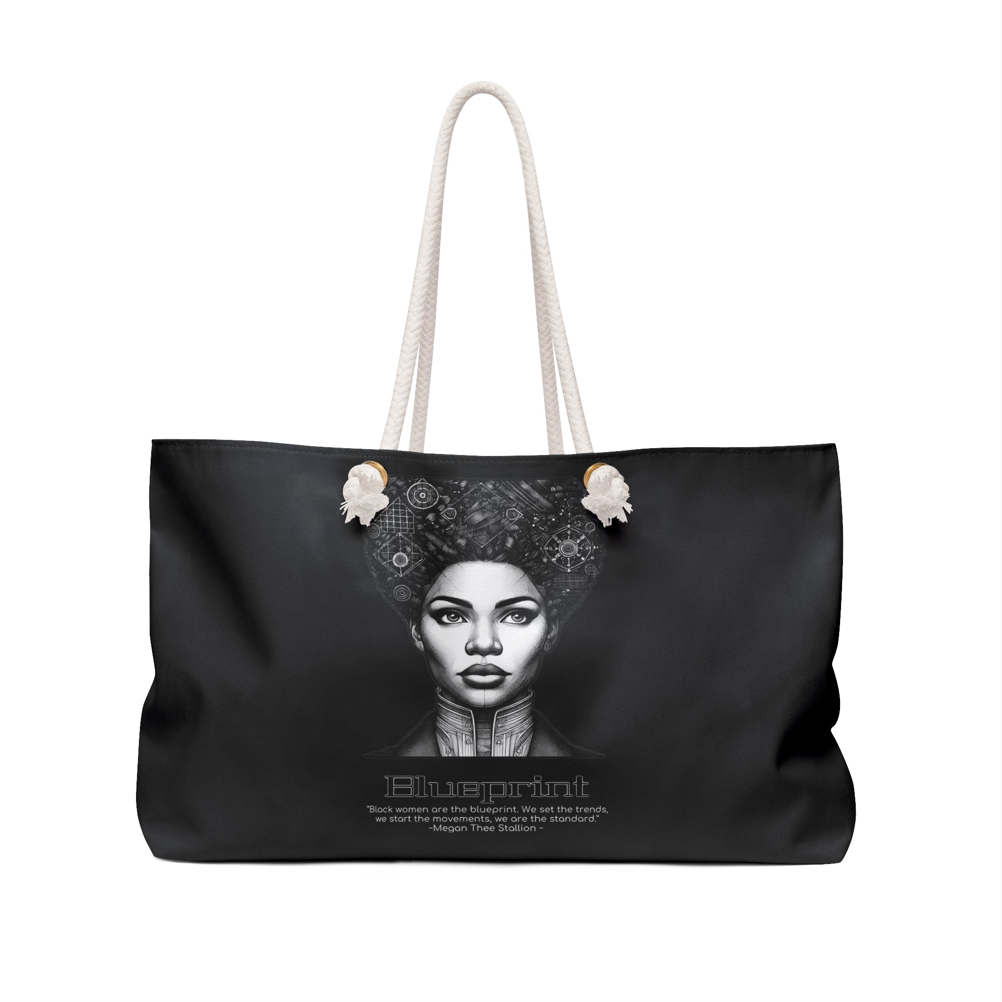 SHE IS: BLUEPRINT Weekender Bag