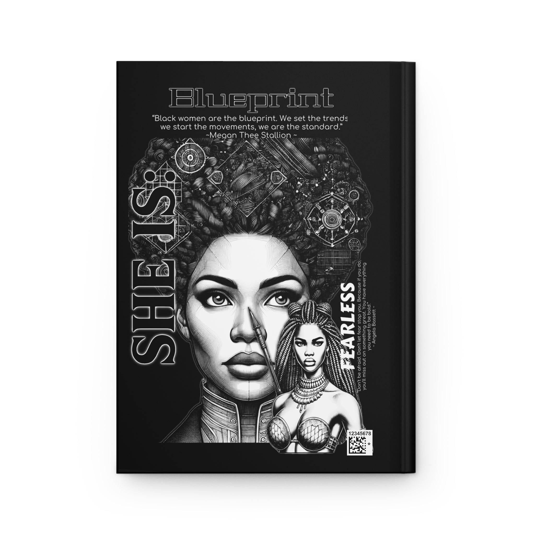 SHE IS:Hardcover Journal Matte