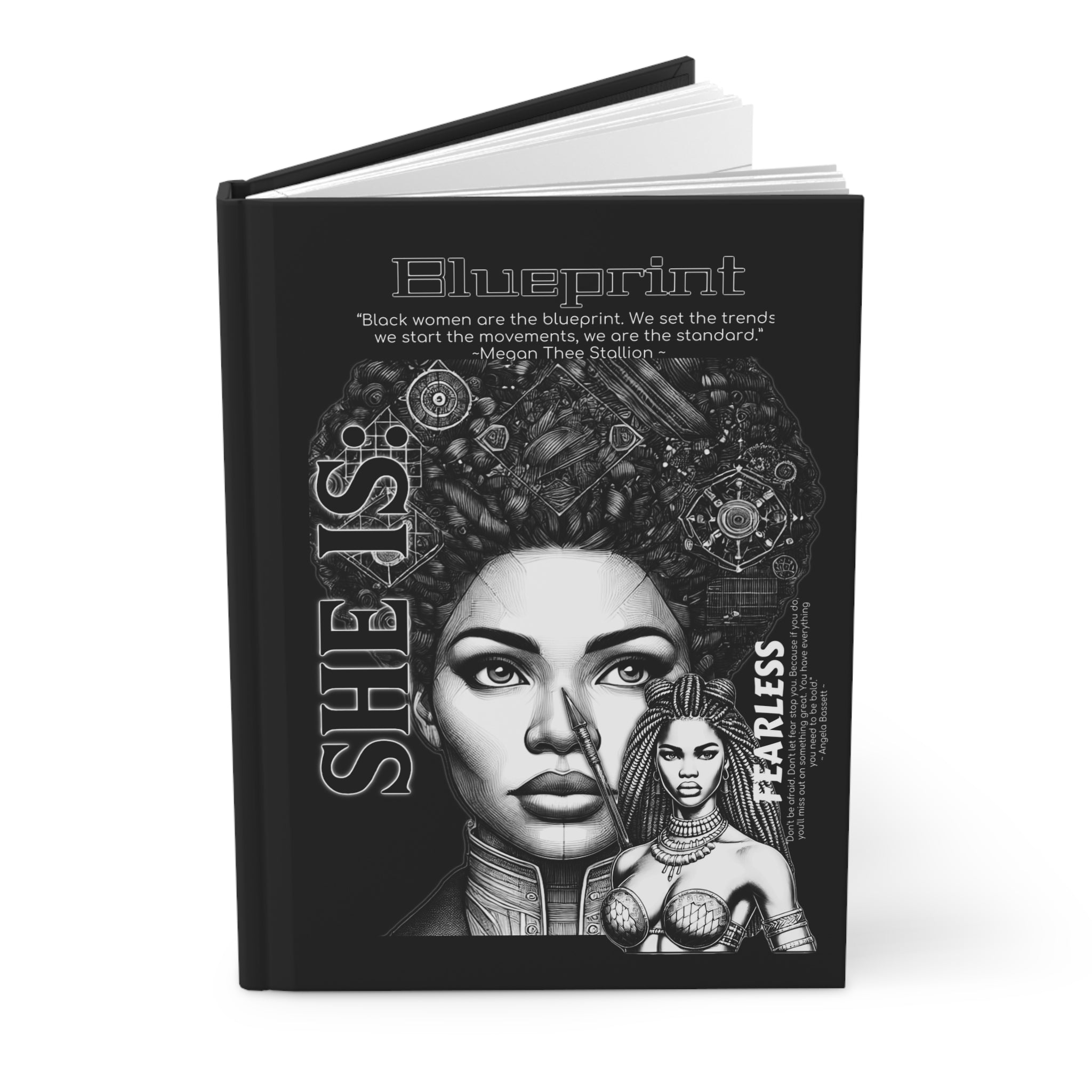 SHE IS:Hardcover Journal Matte